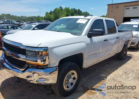 2017 Chevrolet Silverado 1500 Ls из США, поврежденный, VIN 1GCUKNEC8HF183636